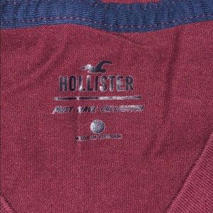 American Eagle Outfitters Shirts - Men’s maroon v-neck American eagle T-shirt American Eagle Outfitters Shirts - Men’s maroon v-neck American eagle T-shirt